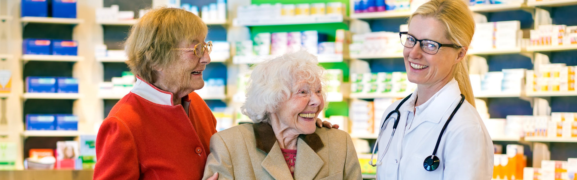 woman in the pharmacy